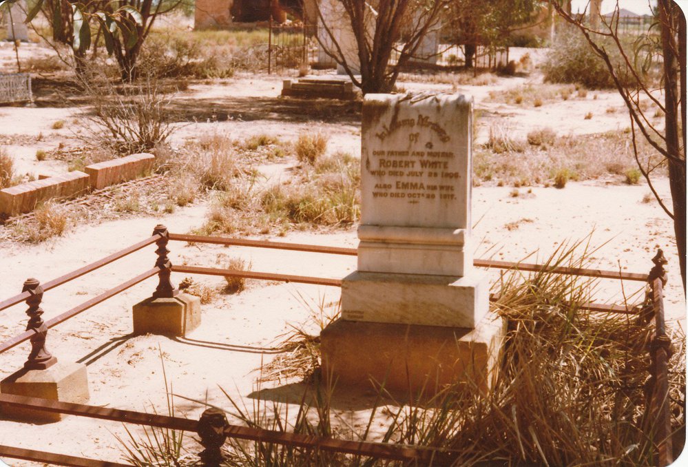 Carclew Cemetery: Robert White