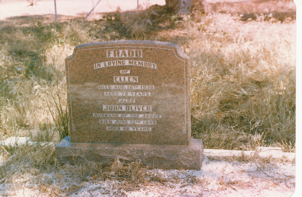 Angle Vale Cemetery: Fradd