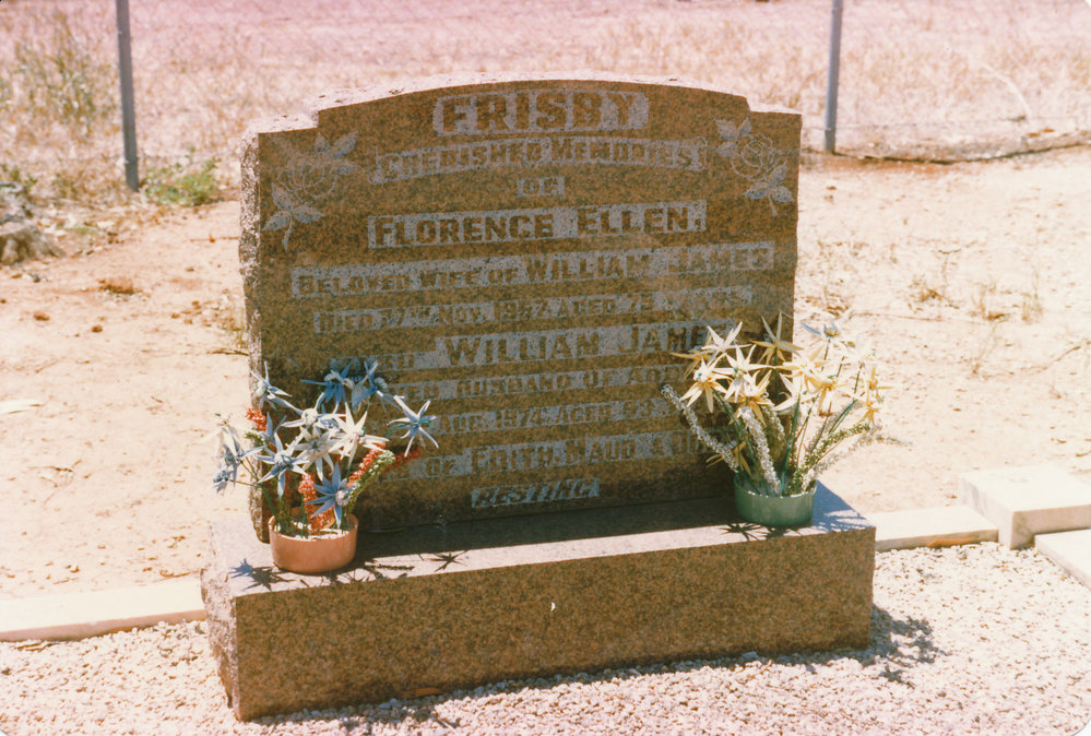 Angle Vale Cemetery: Frisby