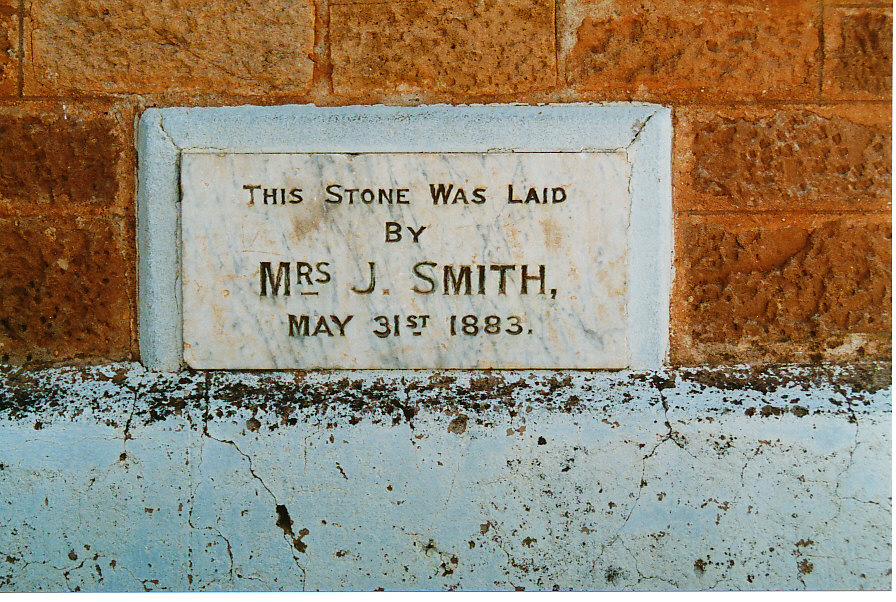 Foundation Stone, Smithfield Institute