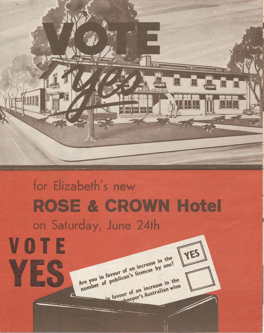 Vote Yes for the Rose &amp; Crown Hotel