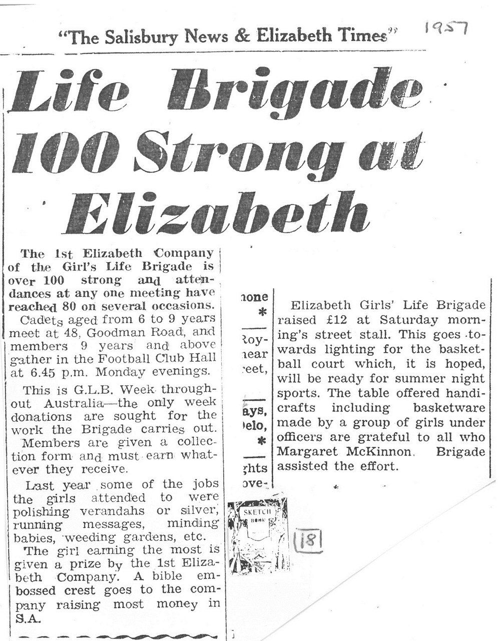 Life Brigade in Elizabeth