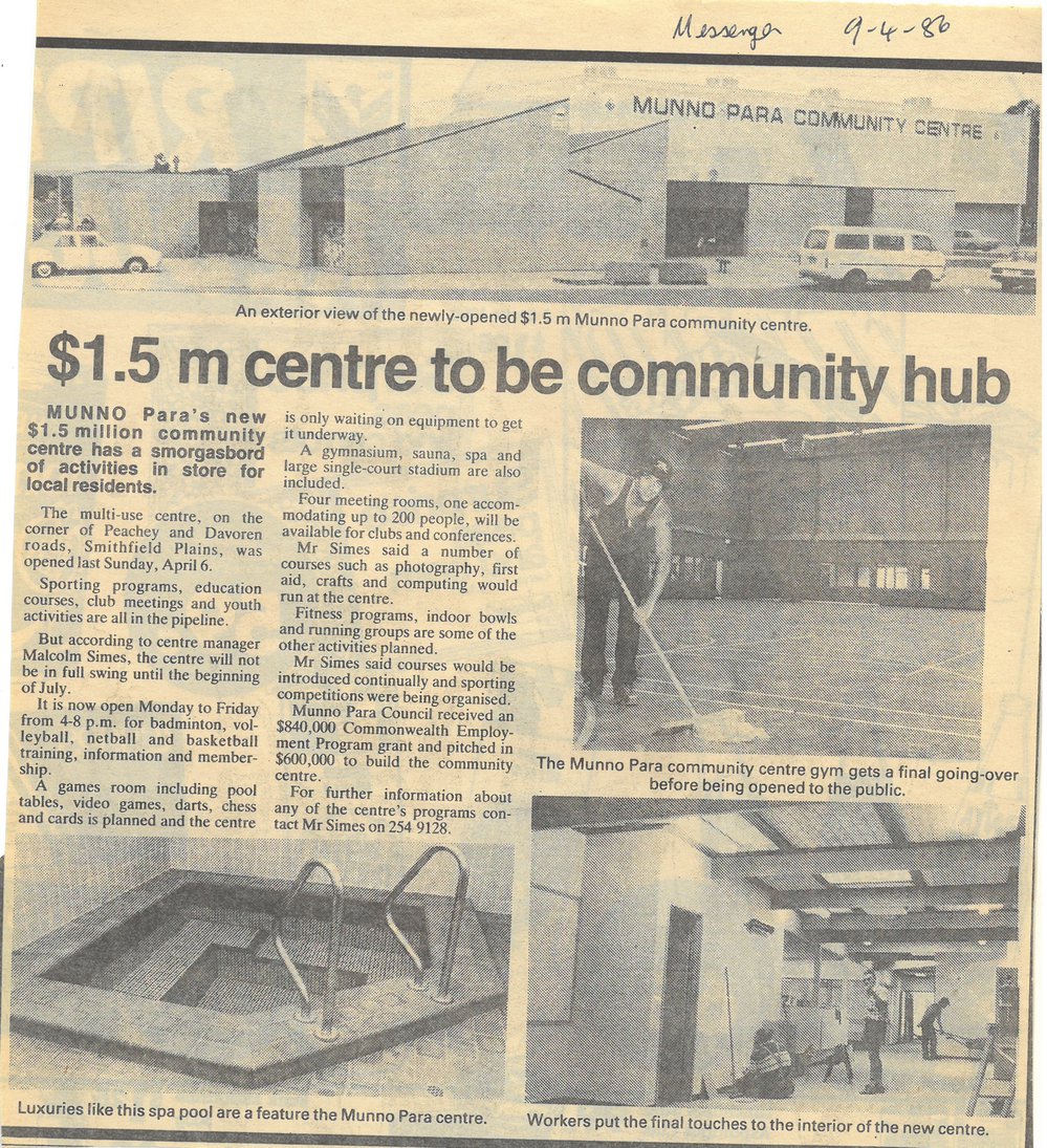 Munno Para Community Centre