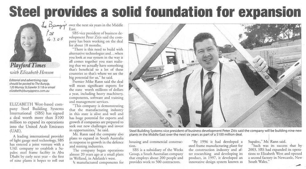 Steel Builidng Systems International