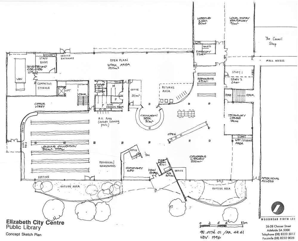 Elizabeth Library Plan