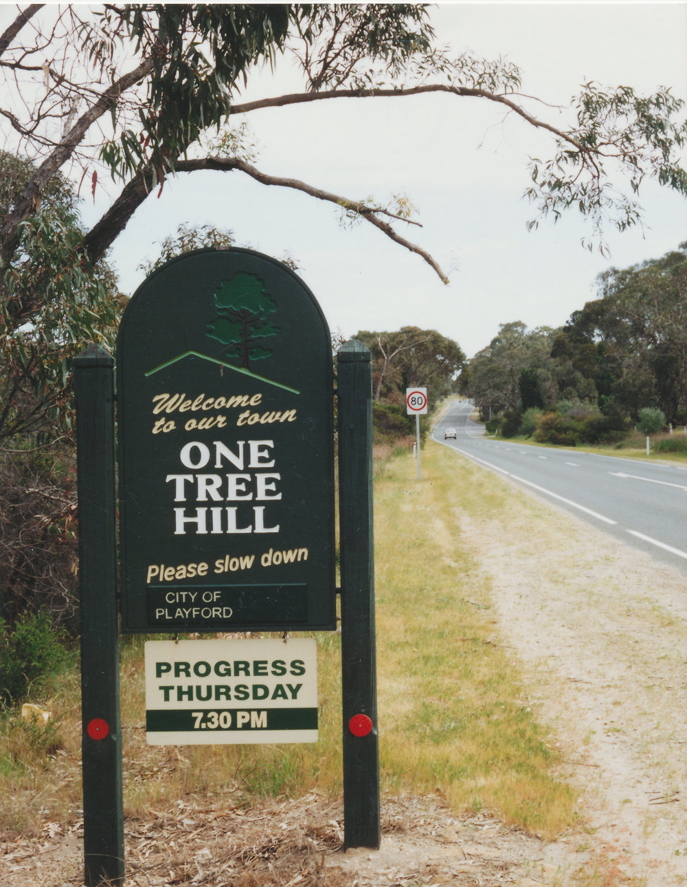One Tree Hill Signage