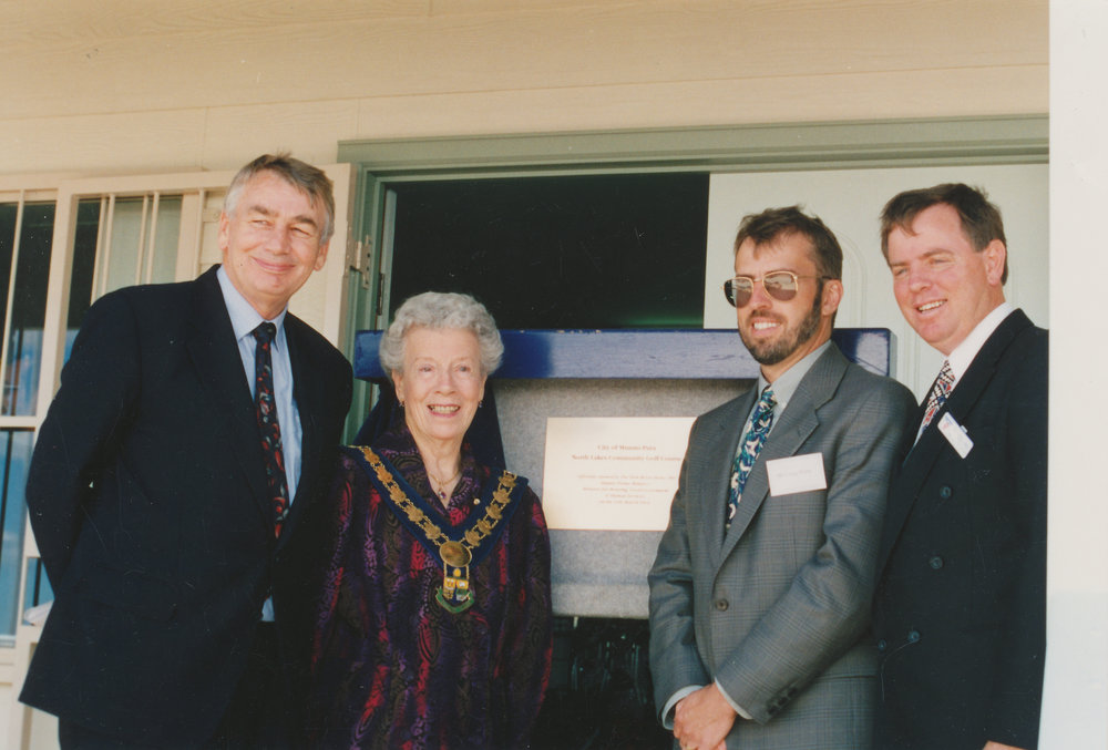 Opening of North Lakes Community Golf Course