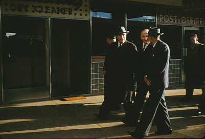 Prime Minister Menzies Inspects Elizabeth