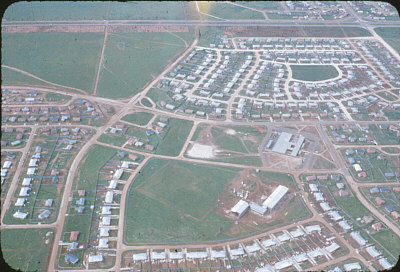 Aerial Photograph of Elizabeth Downs