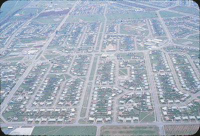Aerial Photograph of Elizabeth South &amp; Grove