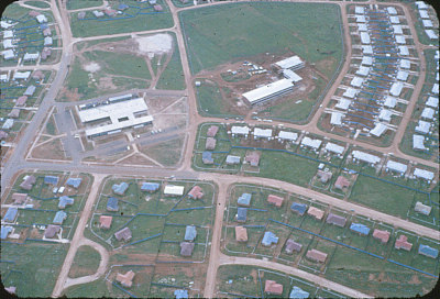 Aerial Photograph of Elizabeth Downs