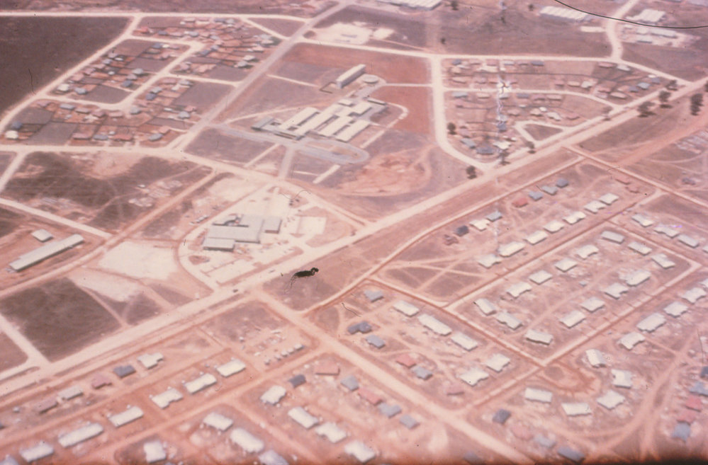Elizabeth, aerial view