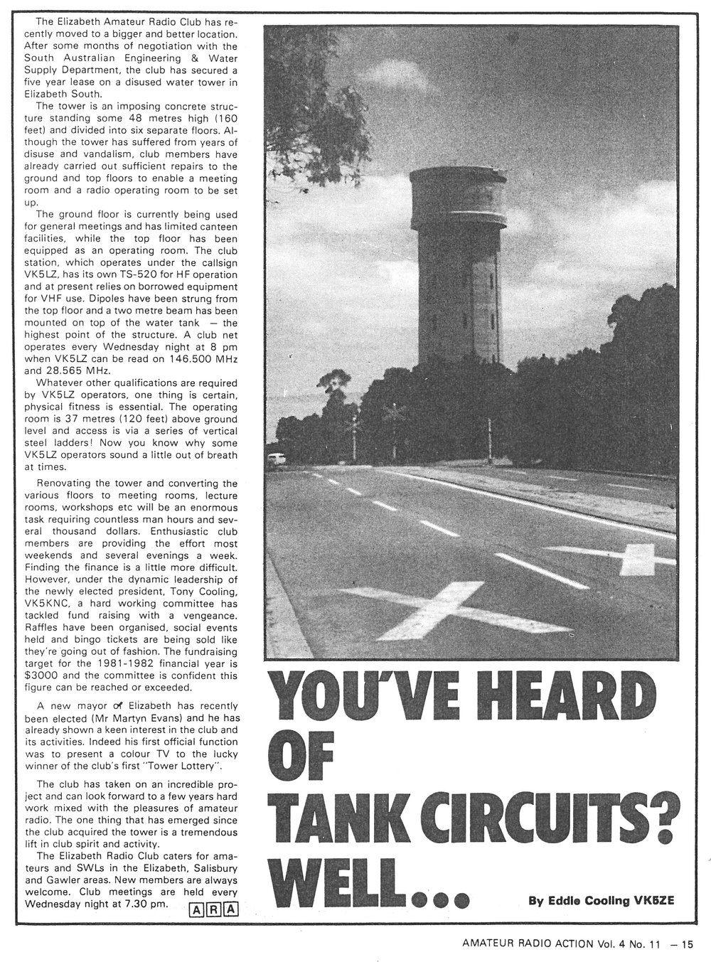 Elizabeth Amateur Radio Club