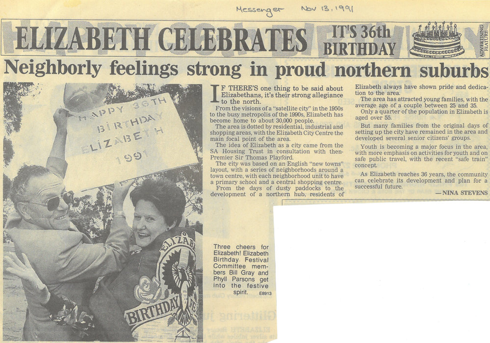 Elizabeth Birthday Celebrations