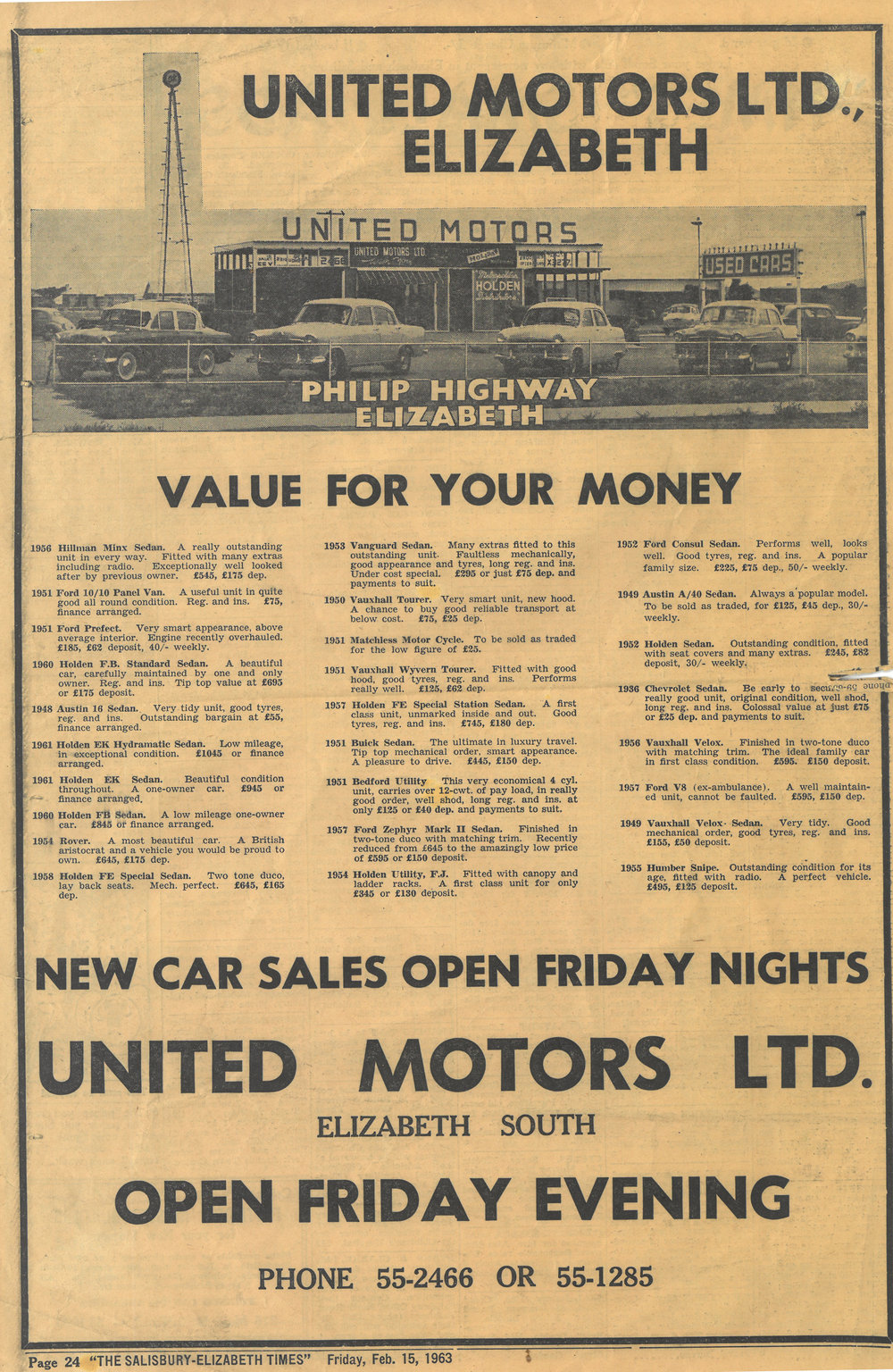 United Motors Elizabeth