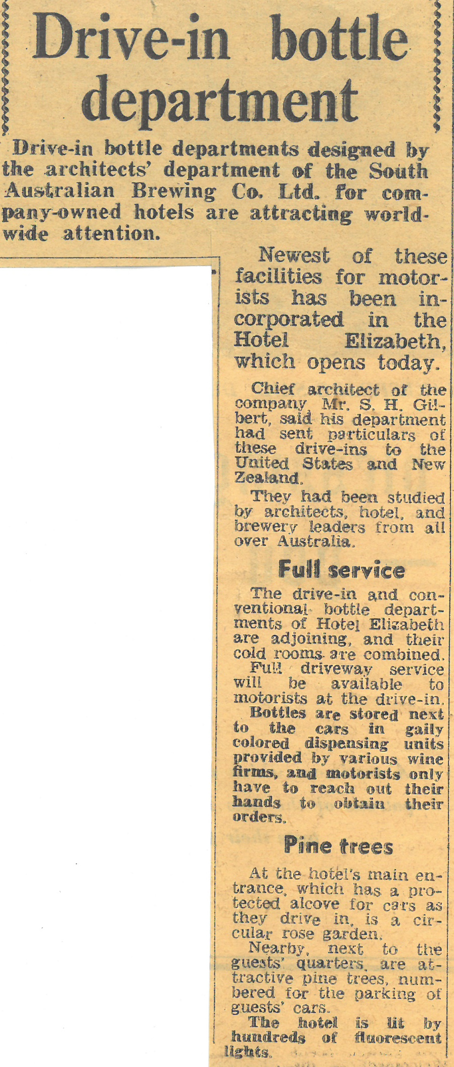 Hotel Elizabeth Drive-In