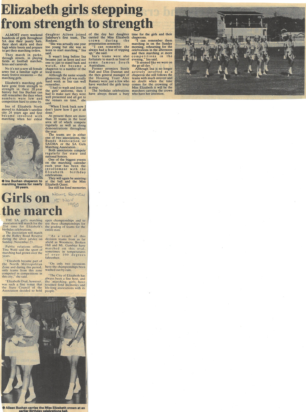 Elizabeth Marching Band