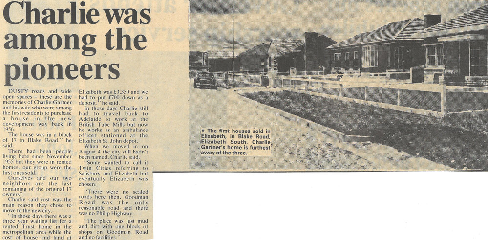 Blake Road, Elizabeth