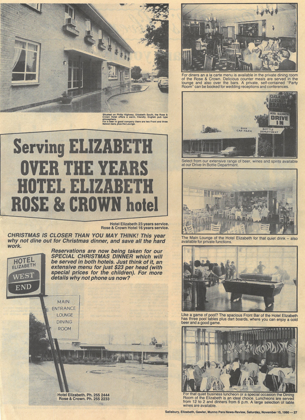Elizabeth Hotels