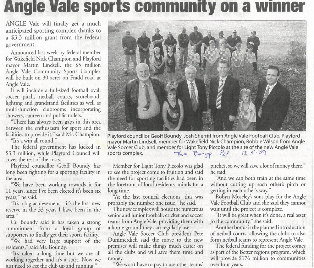 Angle Vale Sports Complex