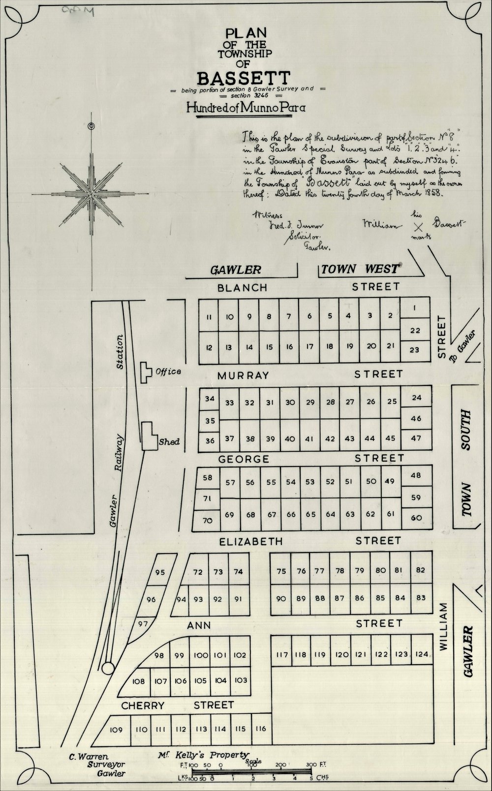 Plan of the Township of Bassett 