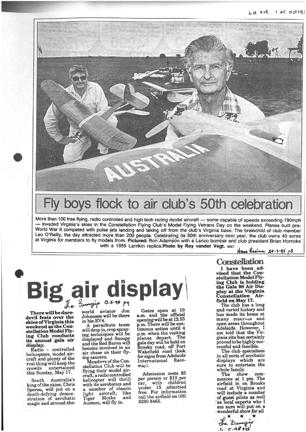 Constellation Model Flying Club