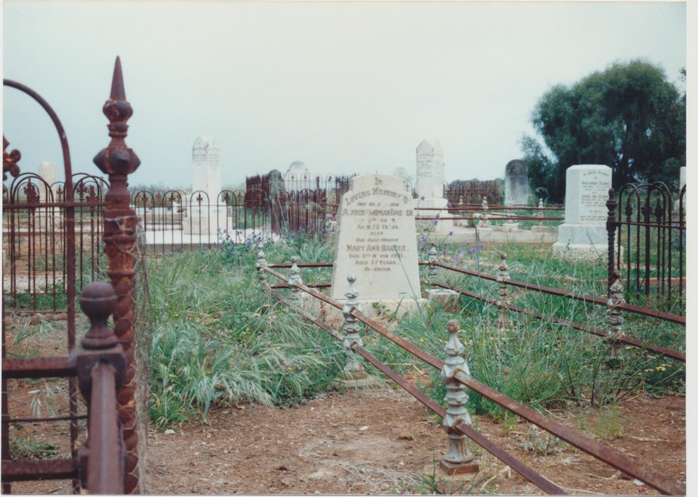 Zoar Cemetery - Alfred Norman Barker