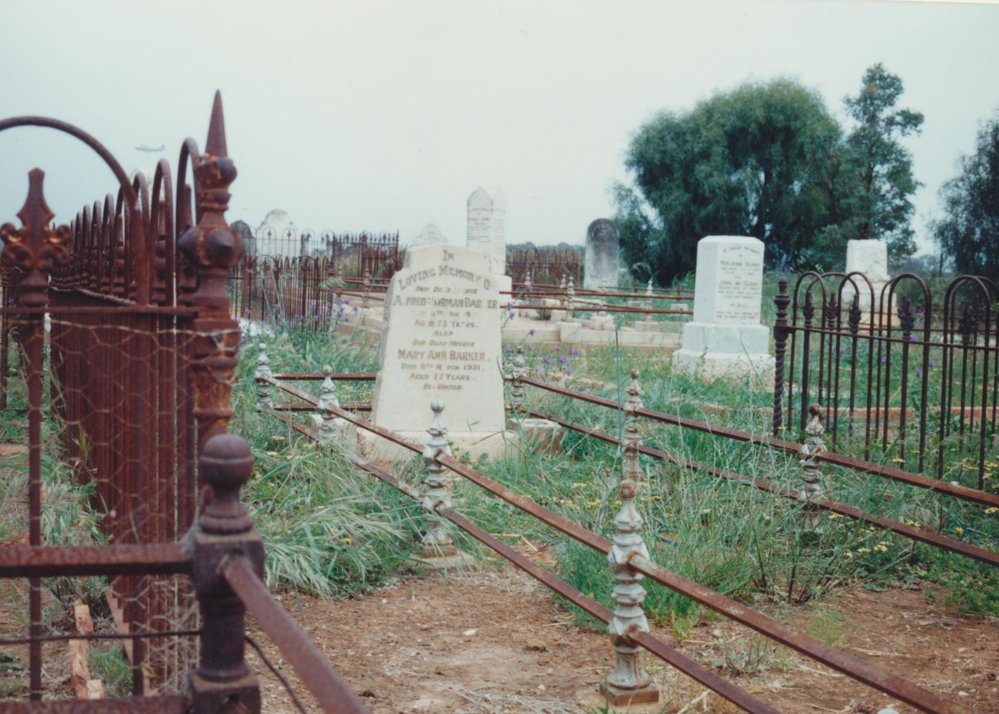 Zoar Cemetery - Alfred Norman Barker