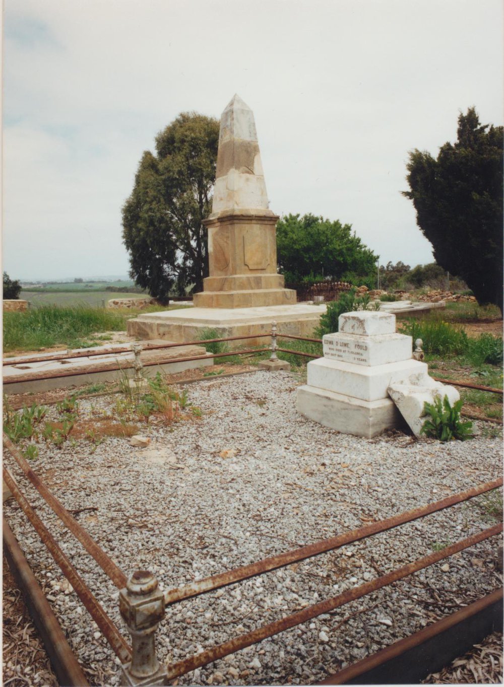 Uley Cemetery, Moses Bendle Garlick