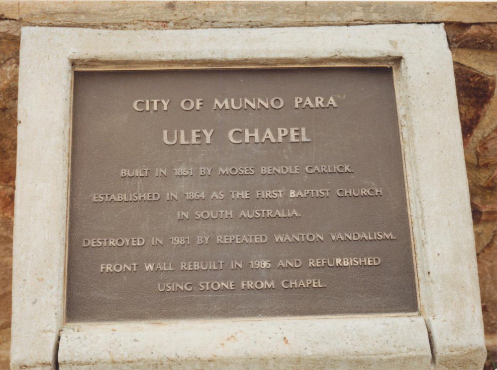 Uley Cemetery, One Tree Hill