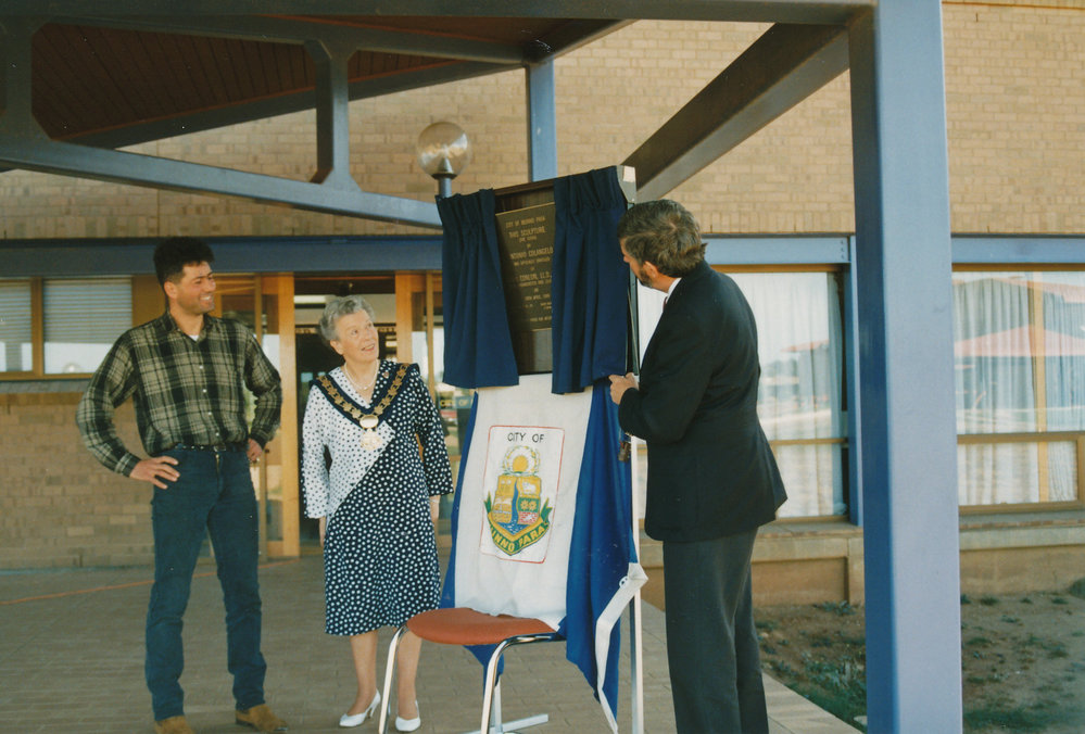 Elephant Tusk Sculpture