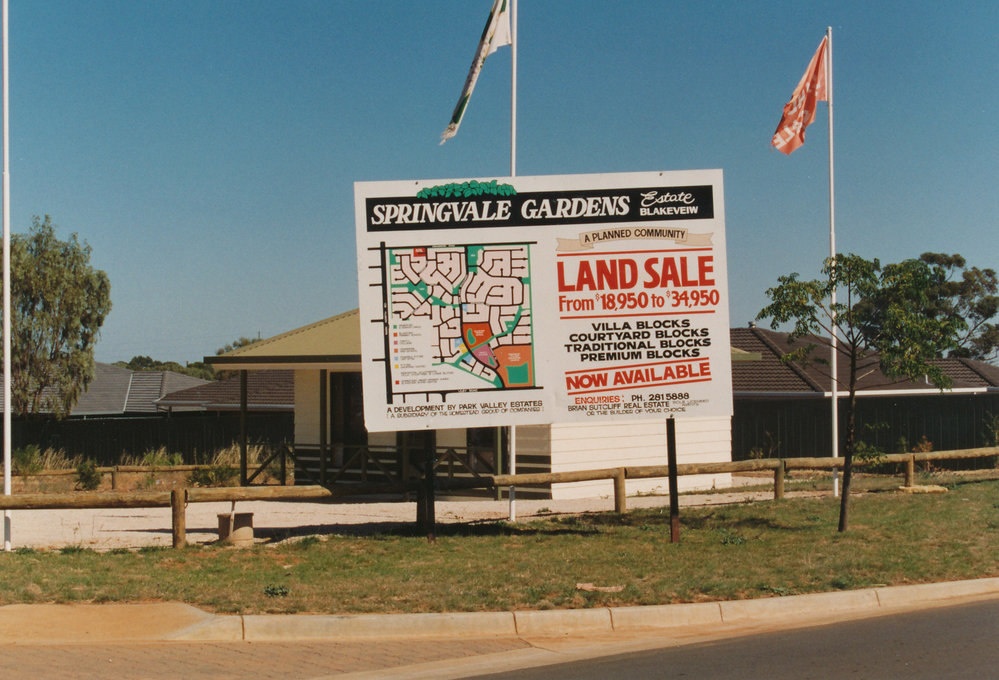 Springvale Gardens Housing Estate, Blakeview