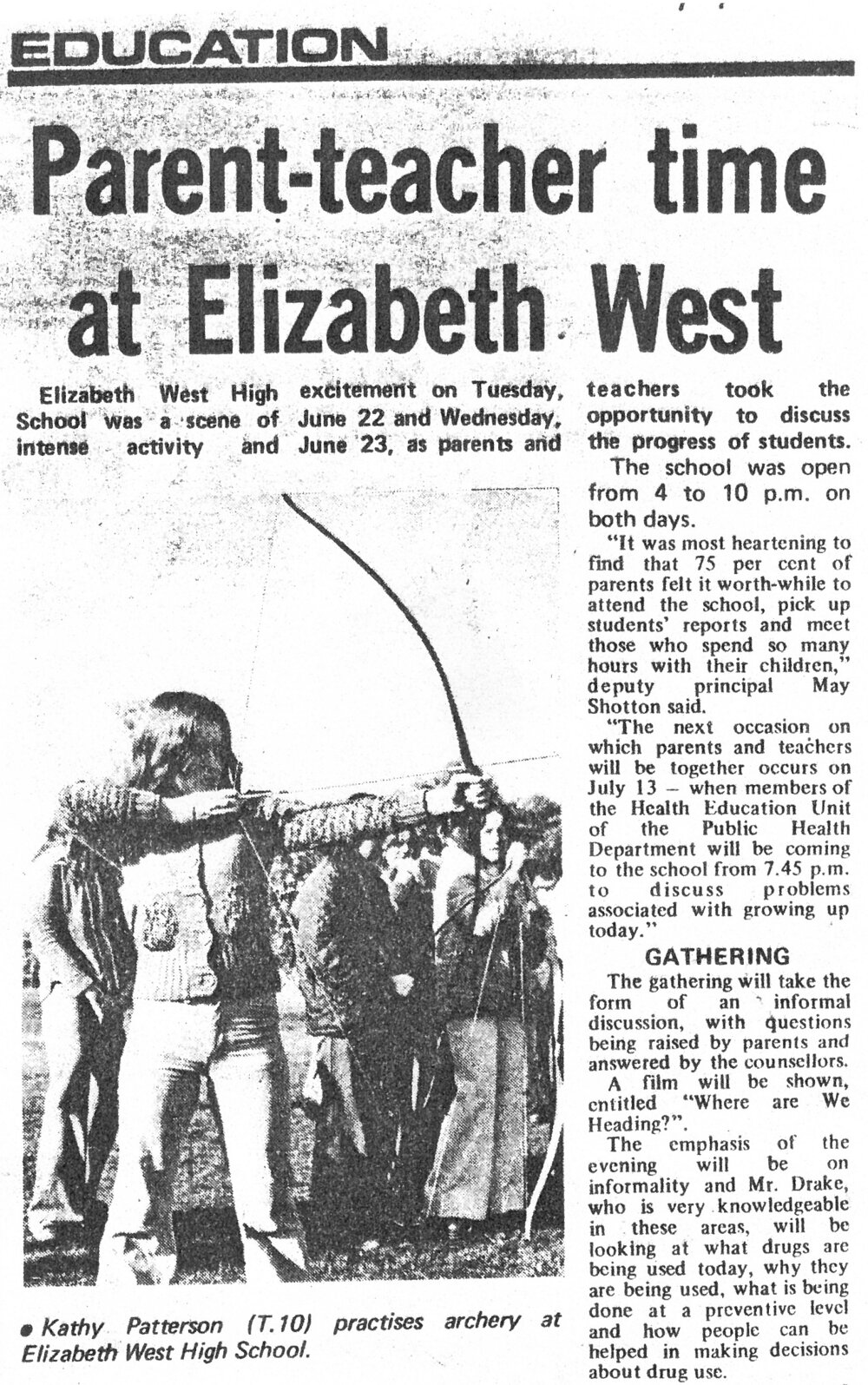 Elizabeth West High School 