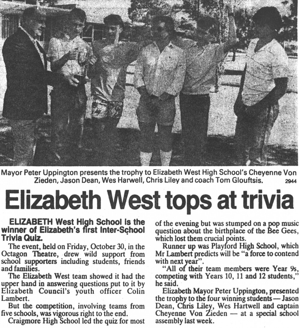 Elizabeth West High School 