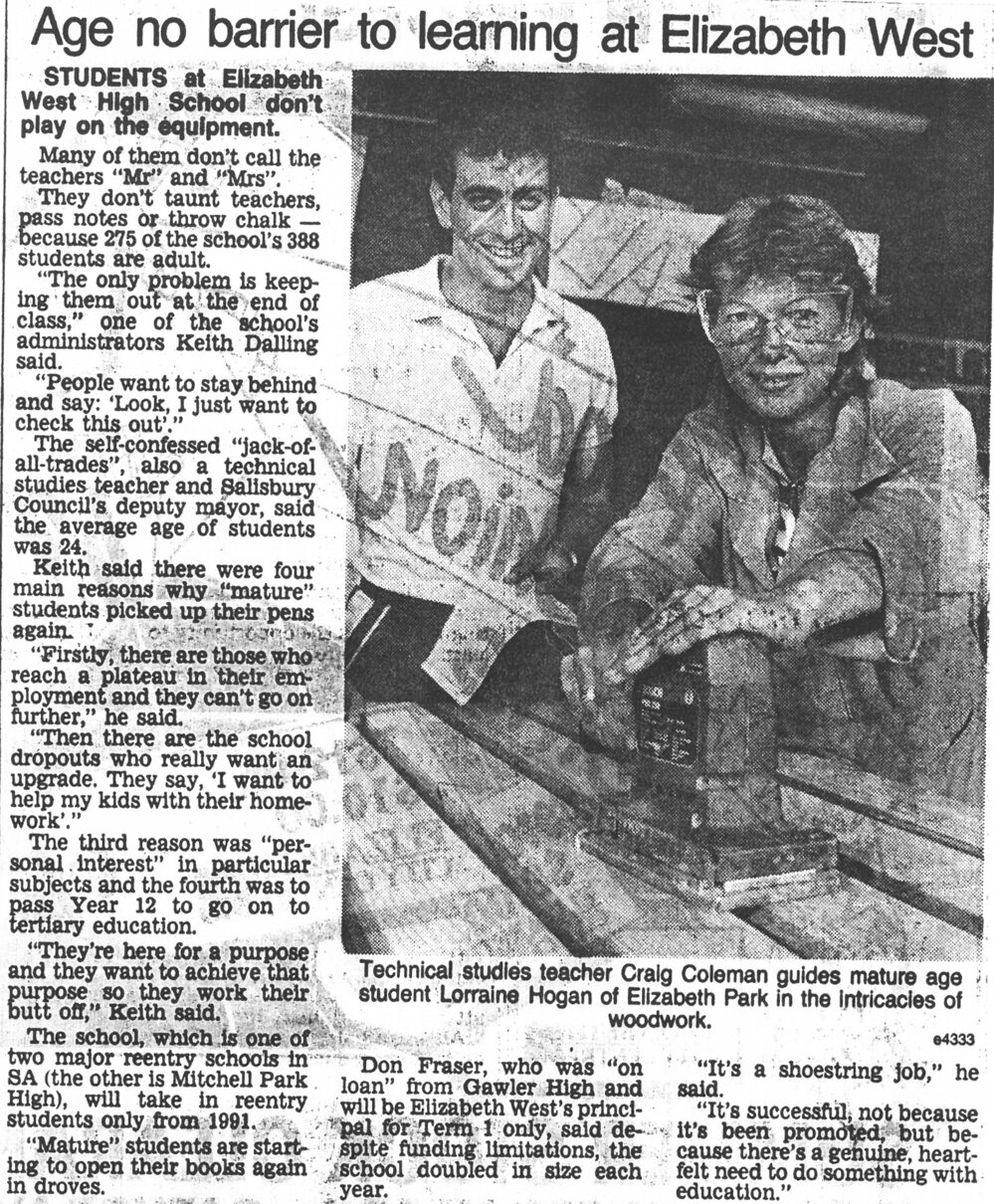 Elizabeth West High School 