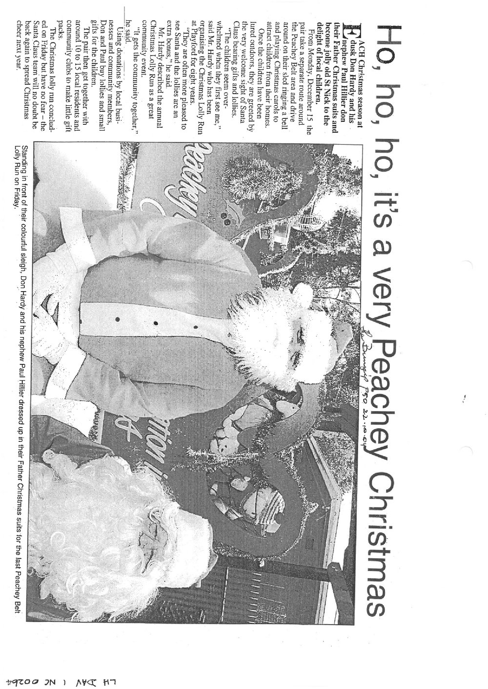 A Very Peachey Christmas