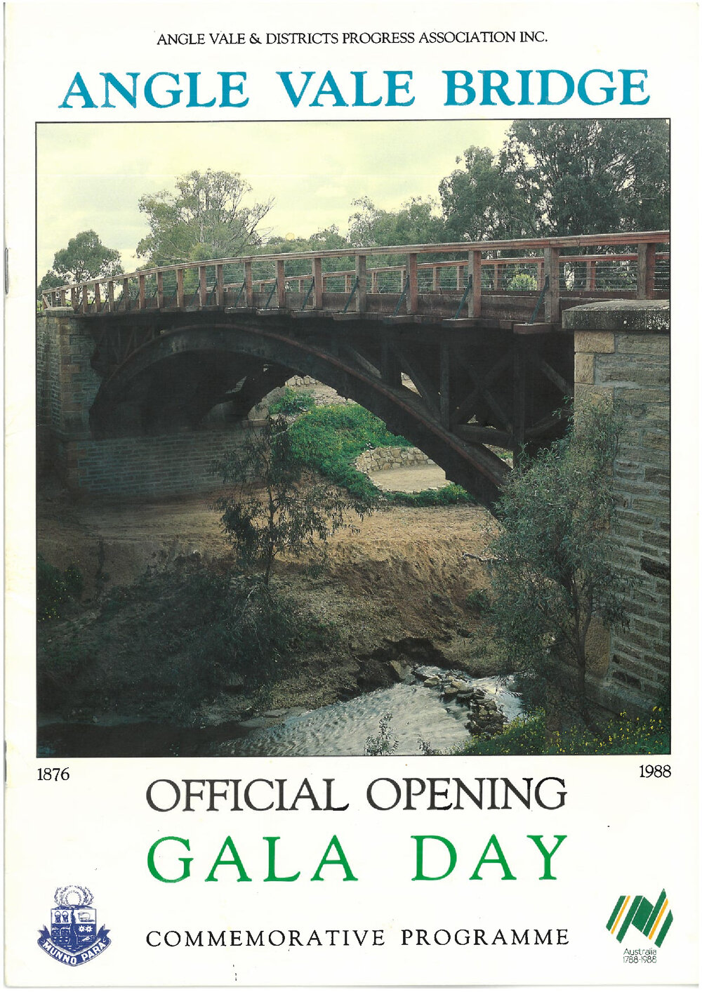 Angle Vale Bridge Official Re-Opening Gala Day