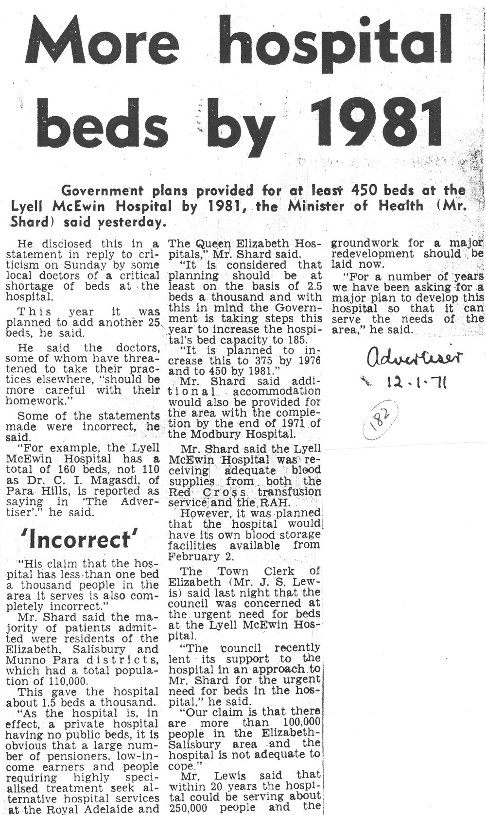 Lyell McEwin Hospital