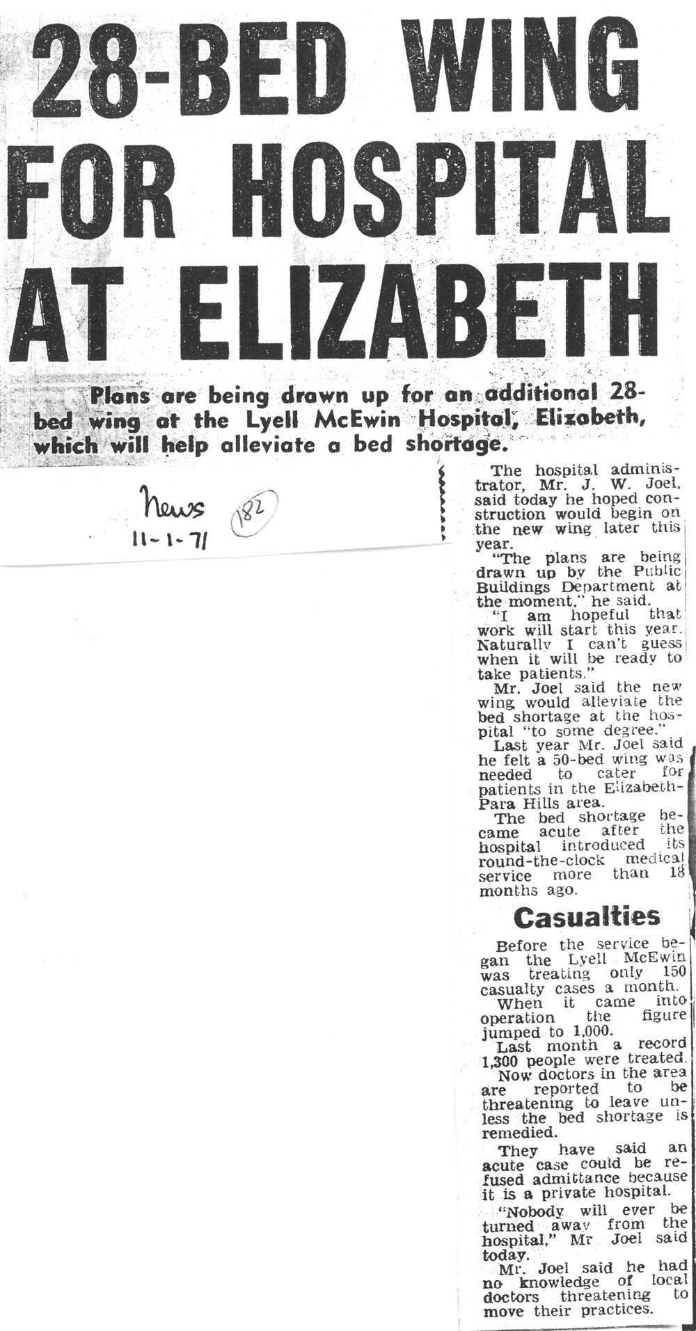 Lyell McEwin Hospital