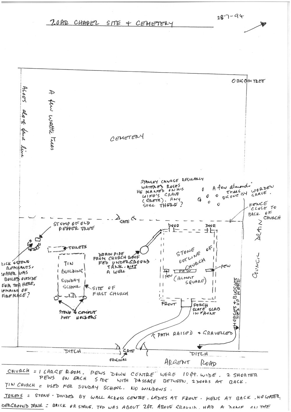Zoar Chapel Site and Cemetery