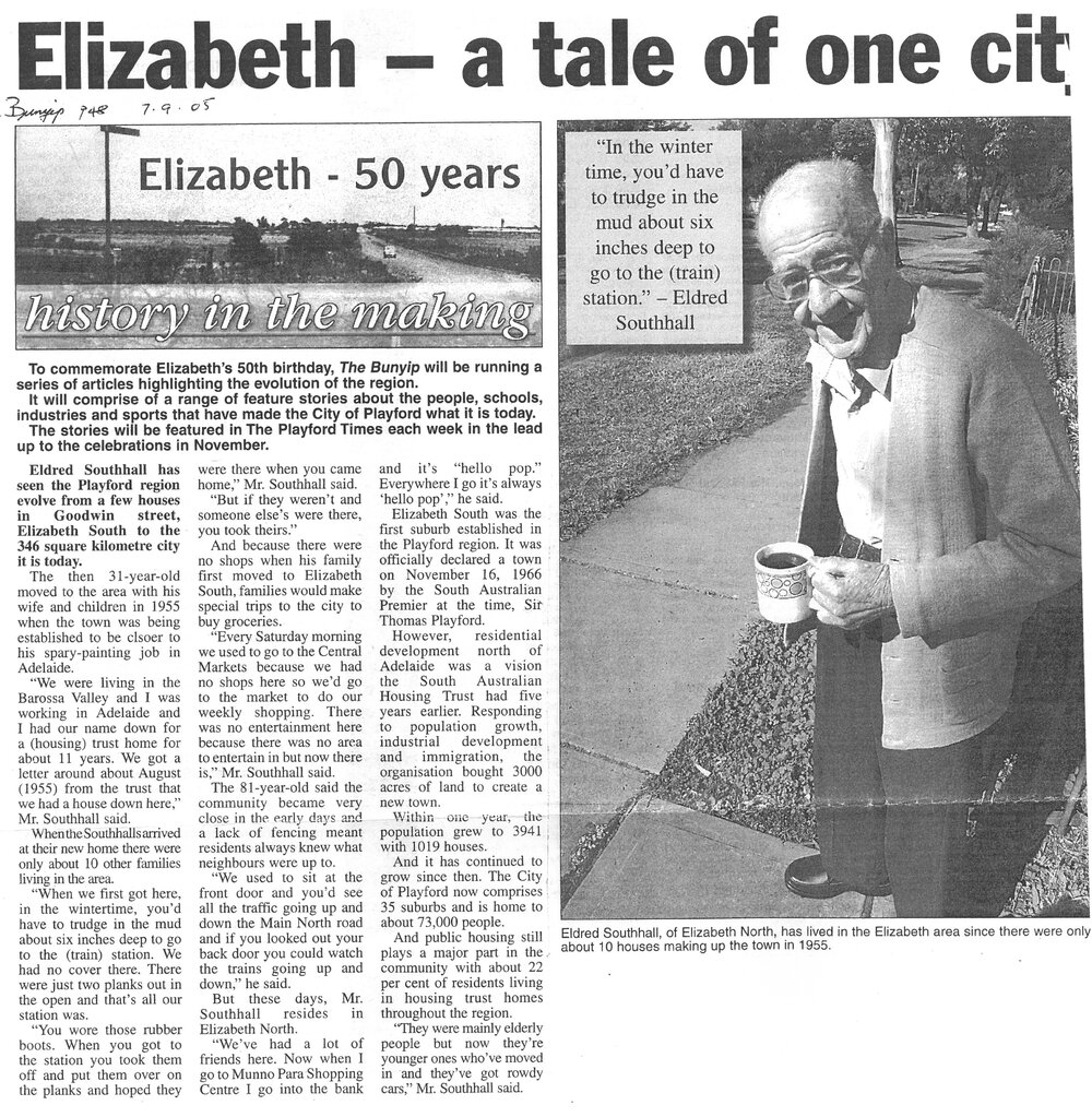Elizabeth - A Tale of One City