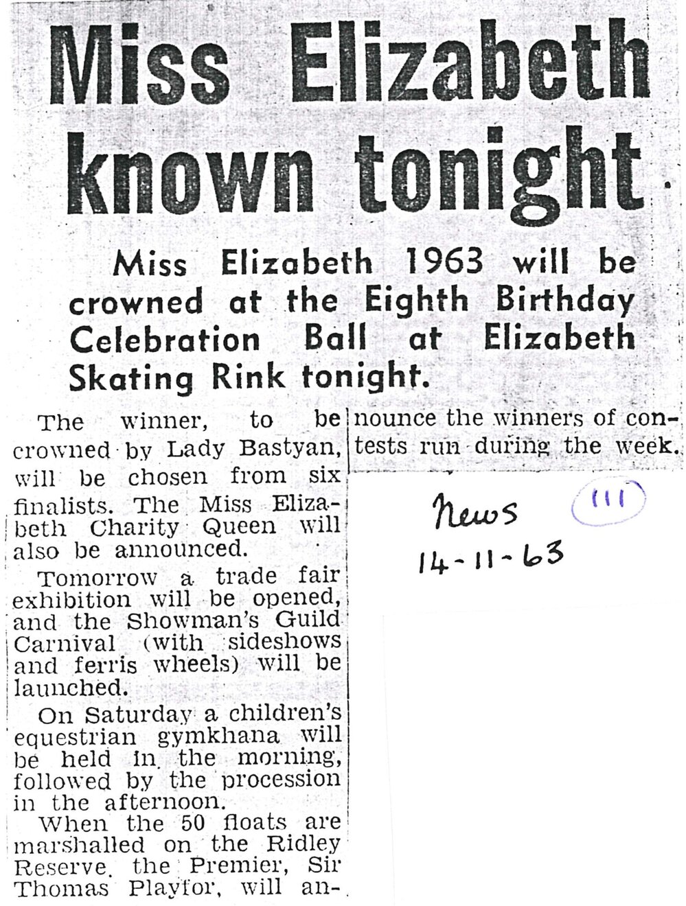 Miss Elizabeth Quest