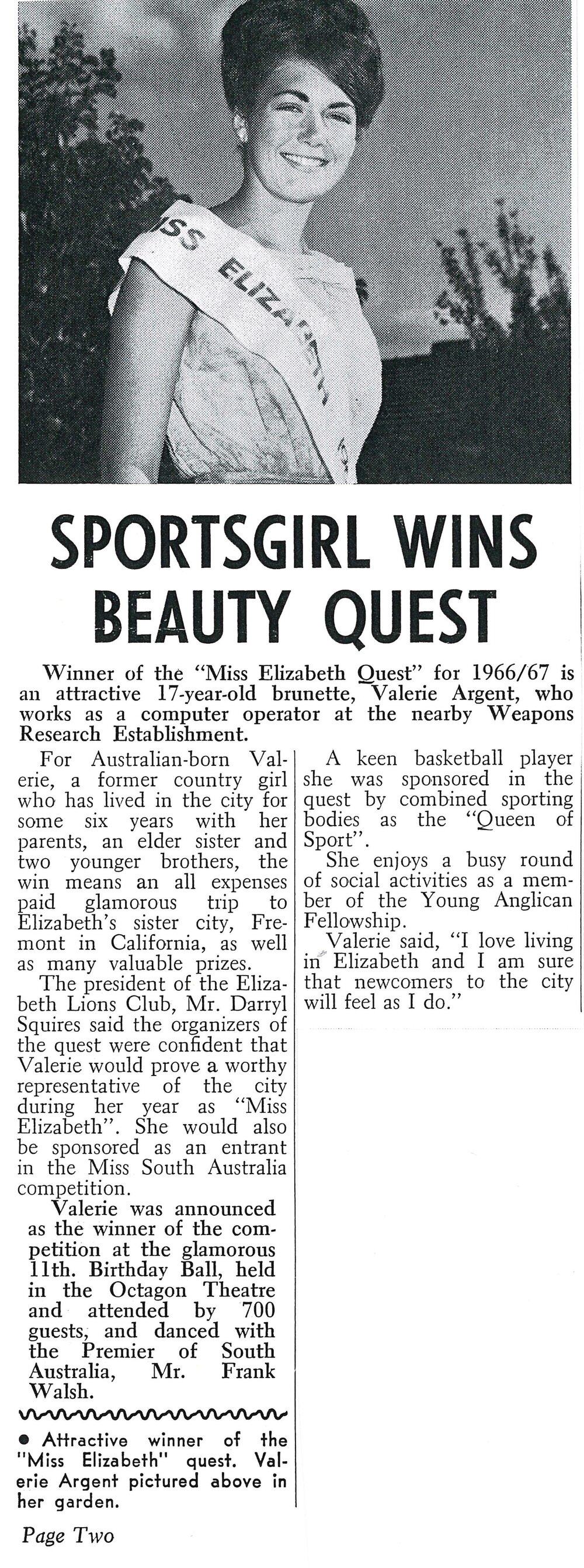 Miss Elizabeth Quest