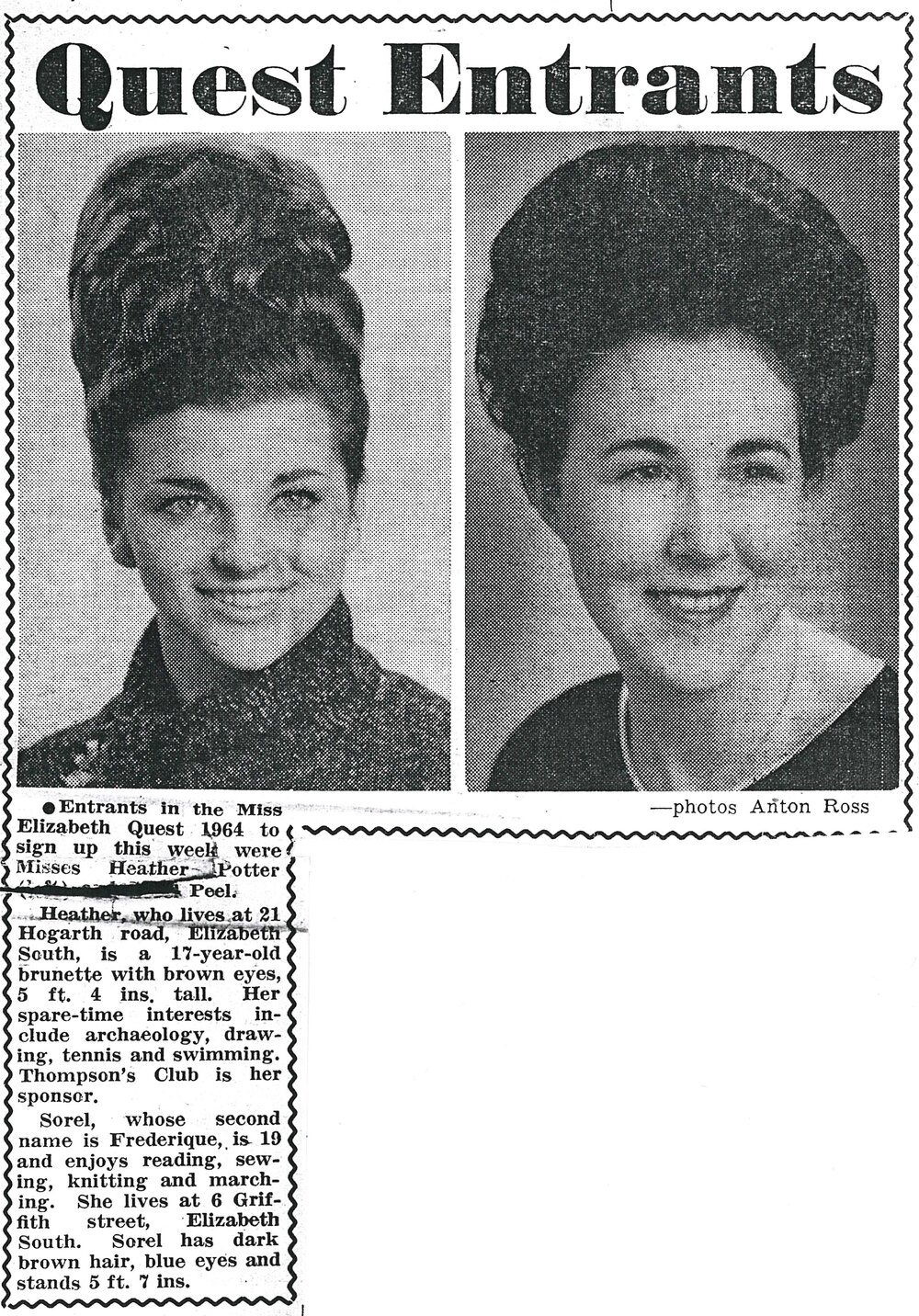 Miss Elizabeth Quest