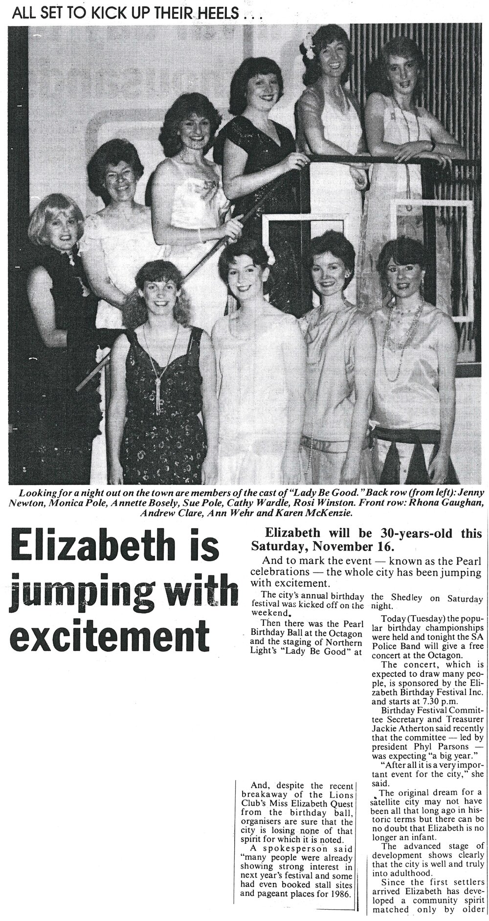 Elizabeth Pearl Anniversary