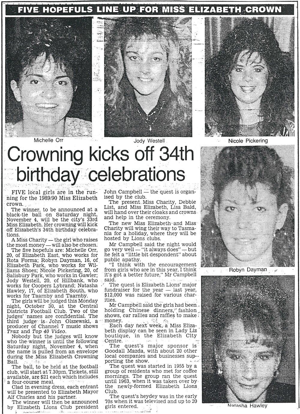 Miss Elizabeth Quest