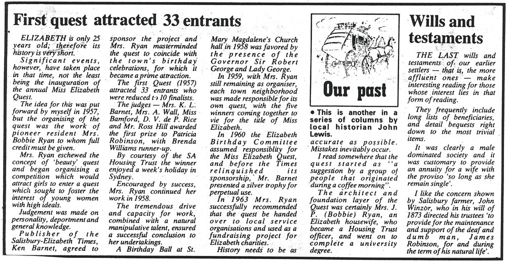 Miss Elizabeth Quest