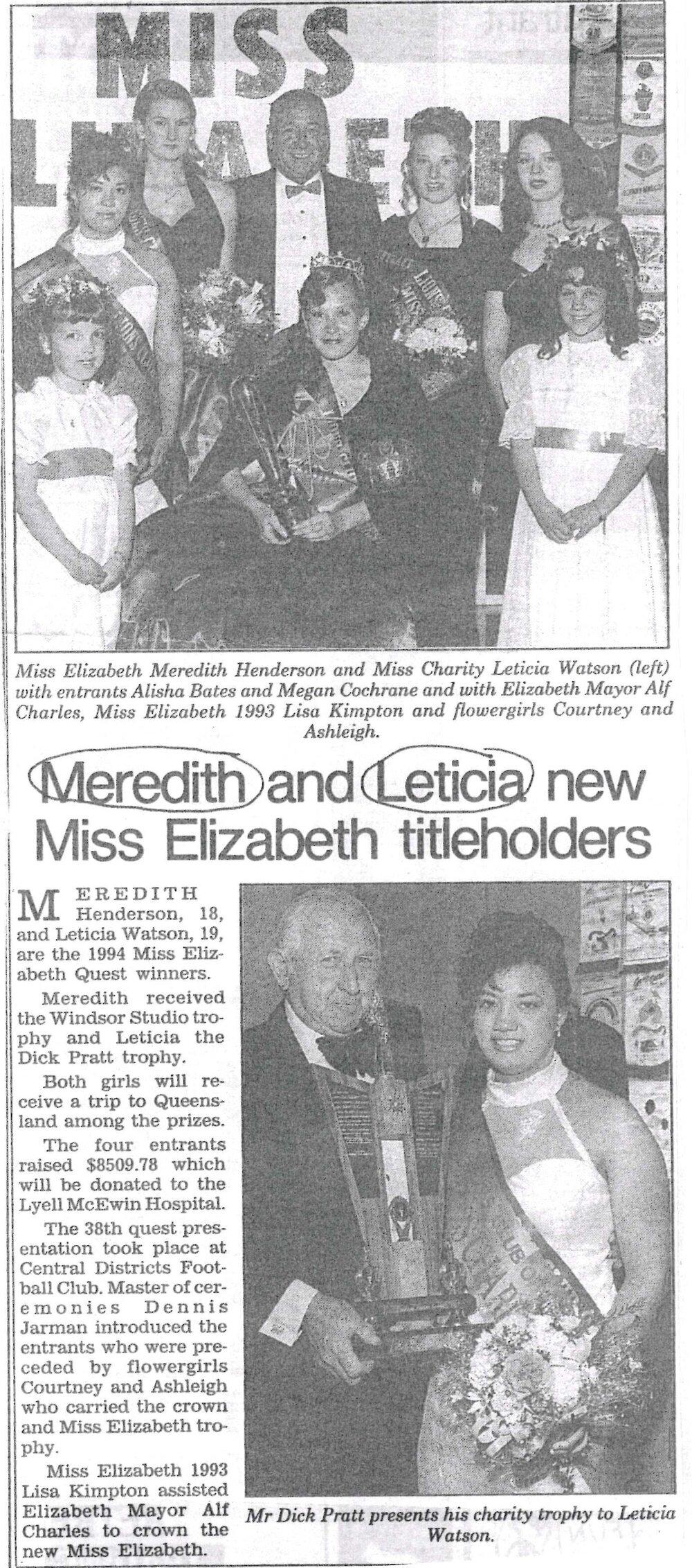 Miss Elizabeth Quest