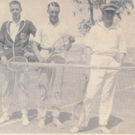 Blake Boys Playing Tennis