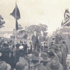 Smithfield War Memorial Unveiling